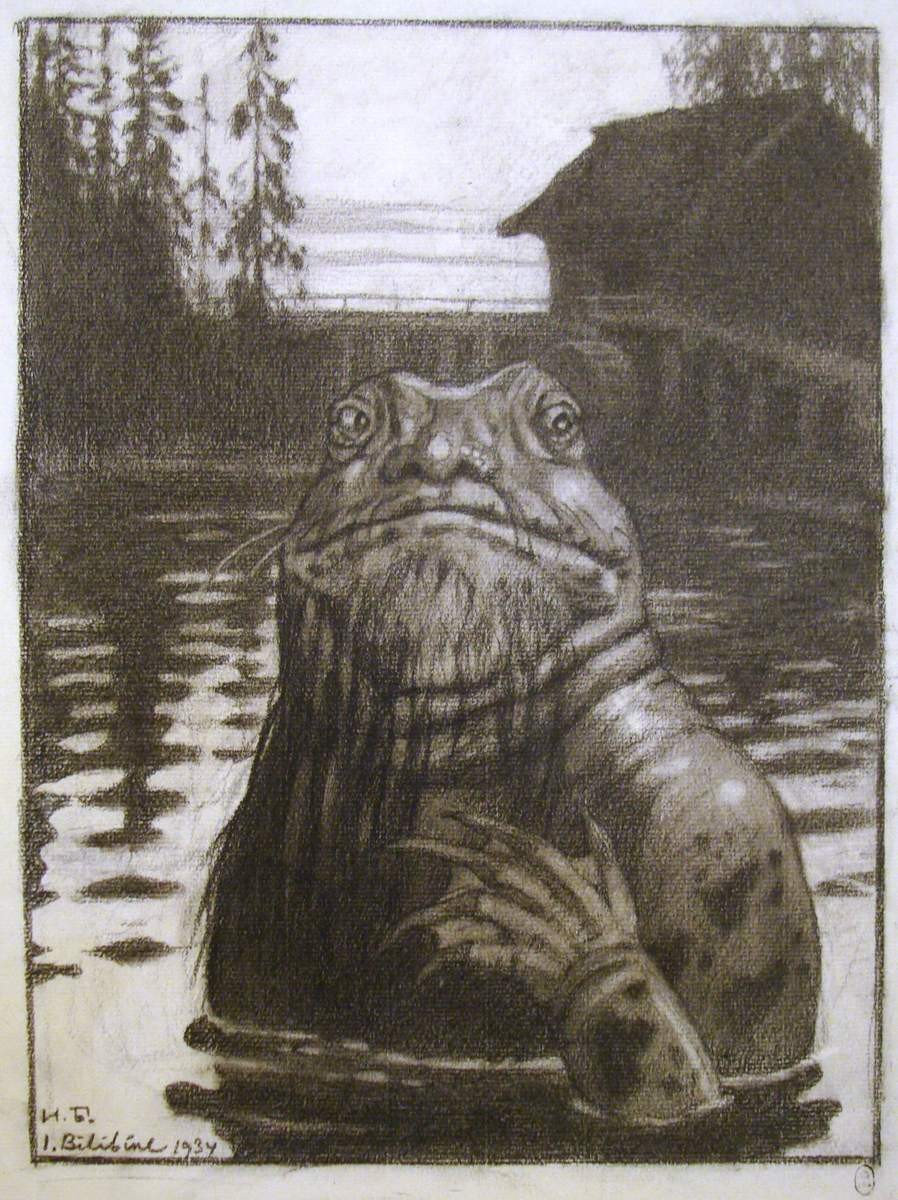 Водяной, Ivan Bilibin, 1934