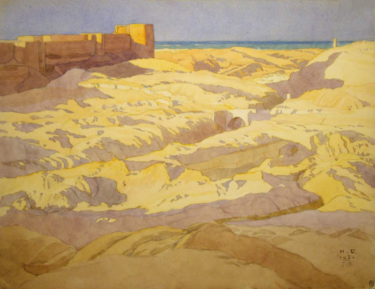 Каир. Цитадель, Ivan Bilibin, 1921
