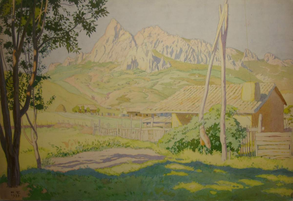 Крым. Kоктебель, Ivan Bilibin, 1939