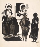 Рисунок для журнала «Безбожник»