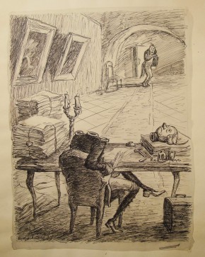 «Он был ужасен». Иллюстрация к роману «История одного города» М.Е.Салтыкова-Щедрина