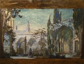Лансере Е.Е. Эскиз декорации к опере С. Прокофьева 