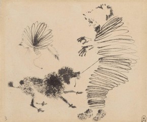 Иллюстрации к стихотворению С. Я. Маршака «Пудель»