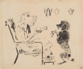 Иллюстрации к стихотворению С. Я. Маршака «Пудель»