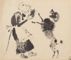 Иллюстрации к стихотворению С. Я. Маршака «Пудель»