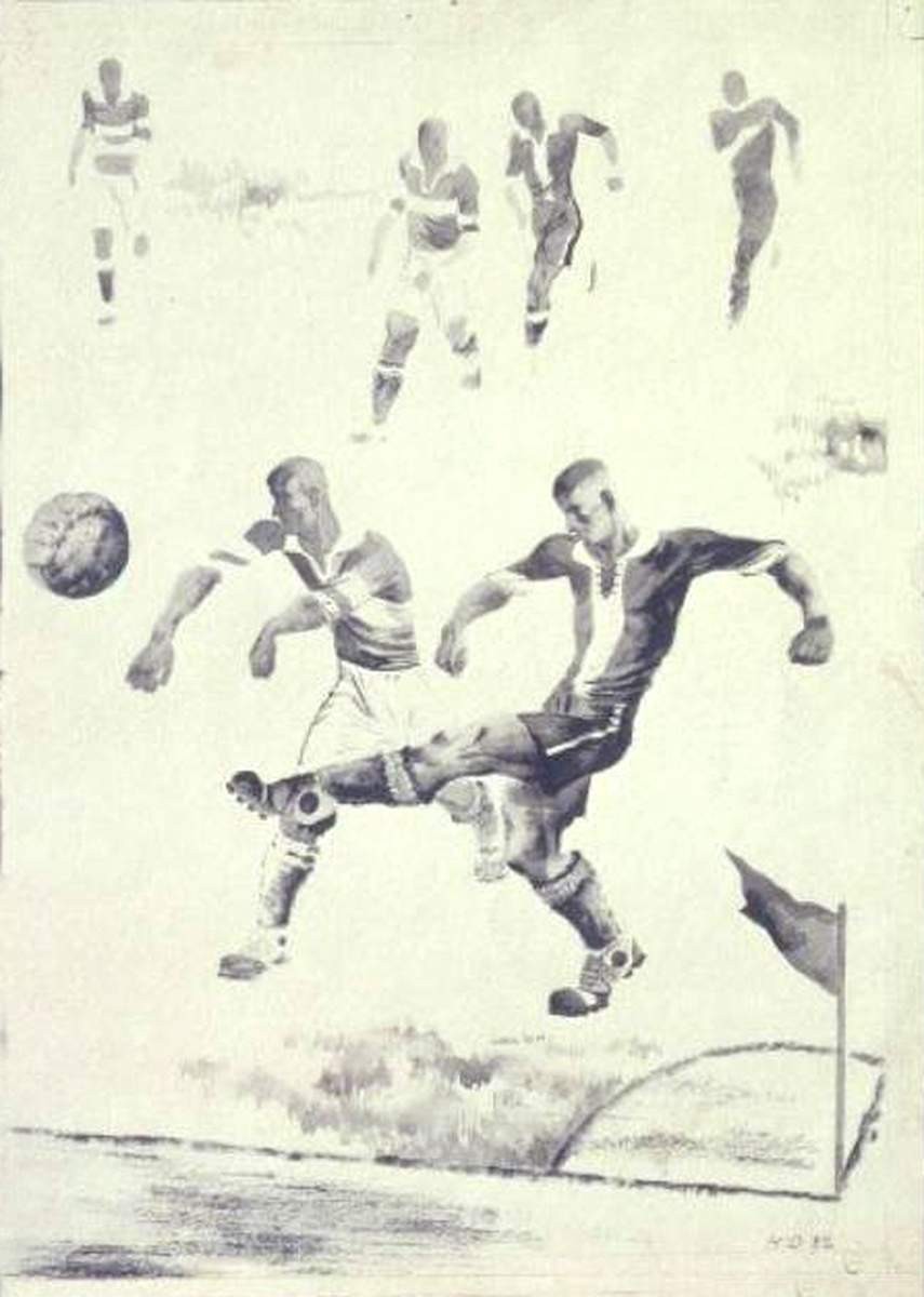 Футболисты, Nikolay Ivanovič Dormidontov, 1932