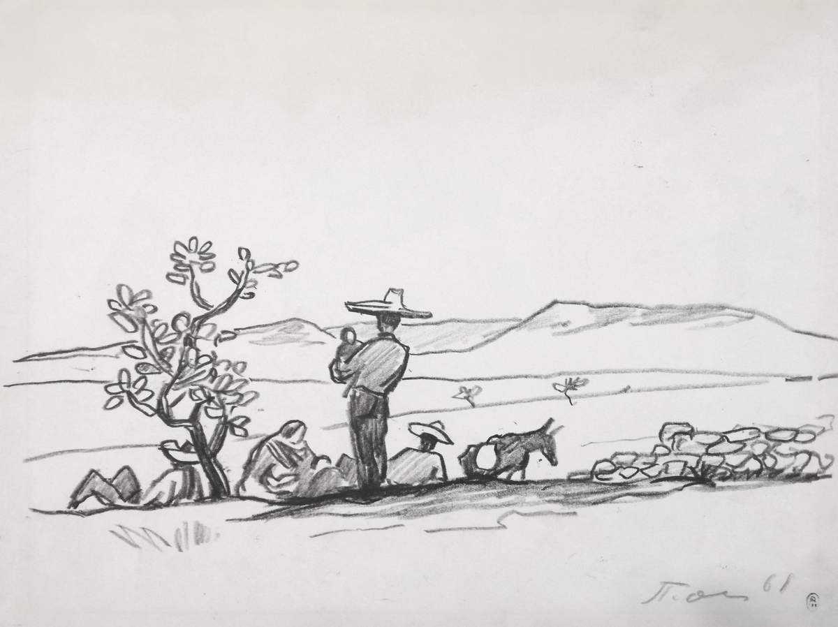 На дороге. (Kуба), Pyotr Ossovsky, 1961