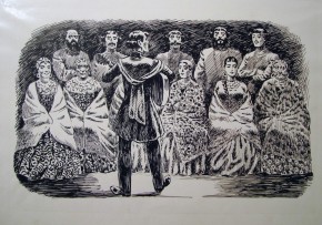 Иллюстрация к рассказу Н.Лескова «Очарованный странник»