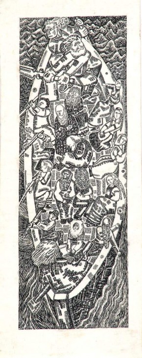 Герои едут в Похьёлу за Сампо