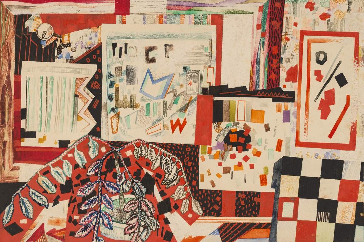 Композиция, Nikolay Yevgrafov, first half of the 1920s