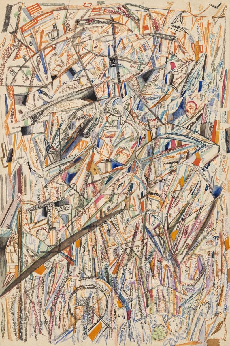 Композиция, Nikolay Yevgrafov, 1930