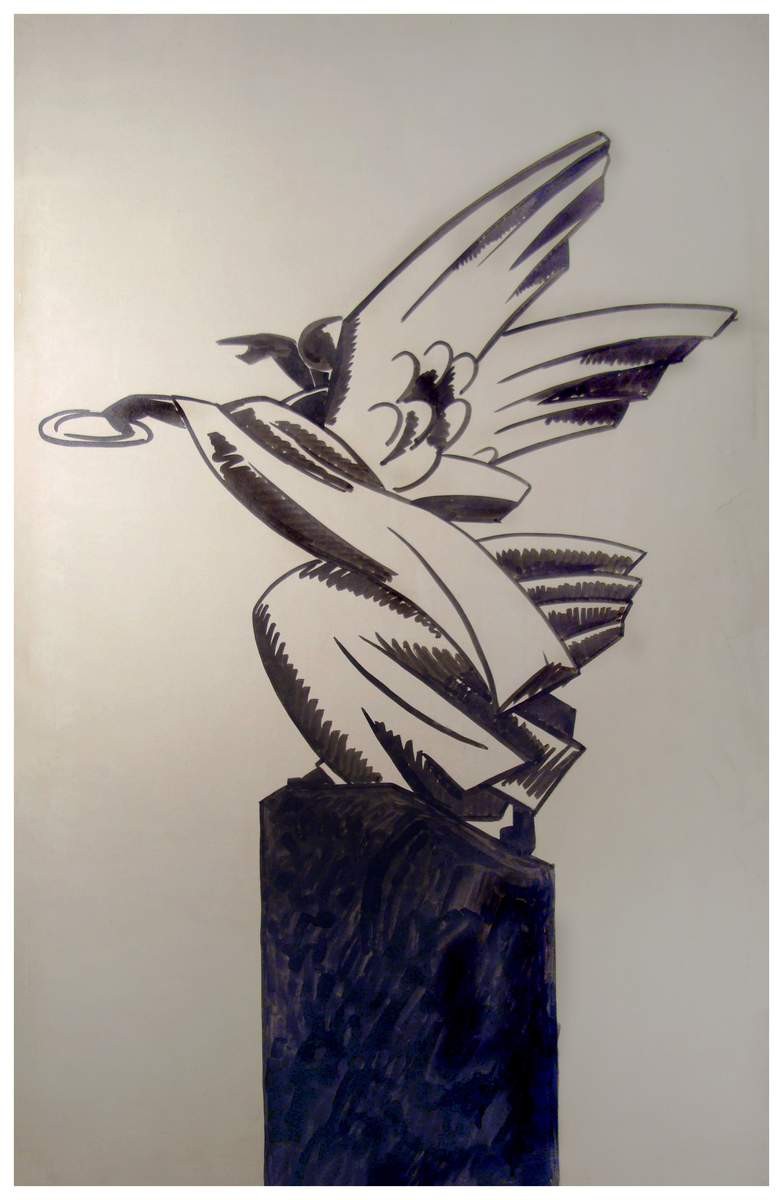 Пламя революции, Vera Mukhina, 1922