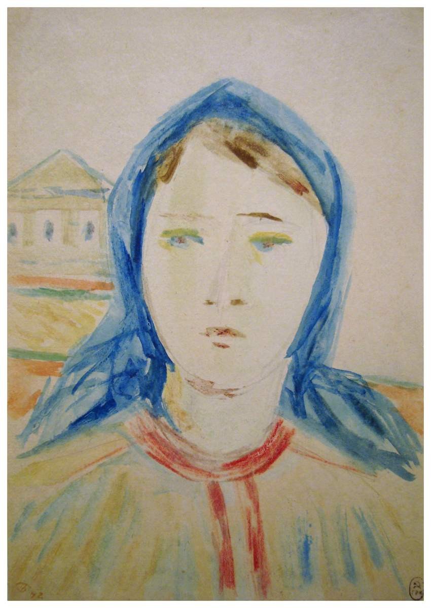 Солдатка, Pavel Ivanovich Basmanov, 1942