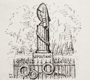 Надгробный памятник Лепутану