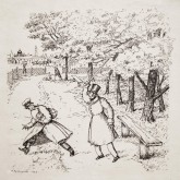 Барин прогоняет штопальщика