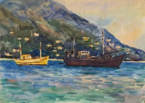 Морской пейзаж (Кавказ)