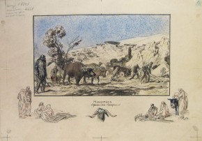 Молотьба. Окрестности Ангоры