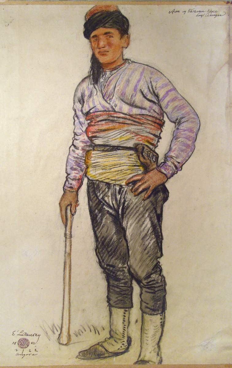 Али из Багалым Kарье близ Ангоры, Eugene Lanceray, 1922