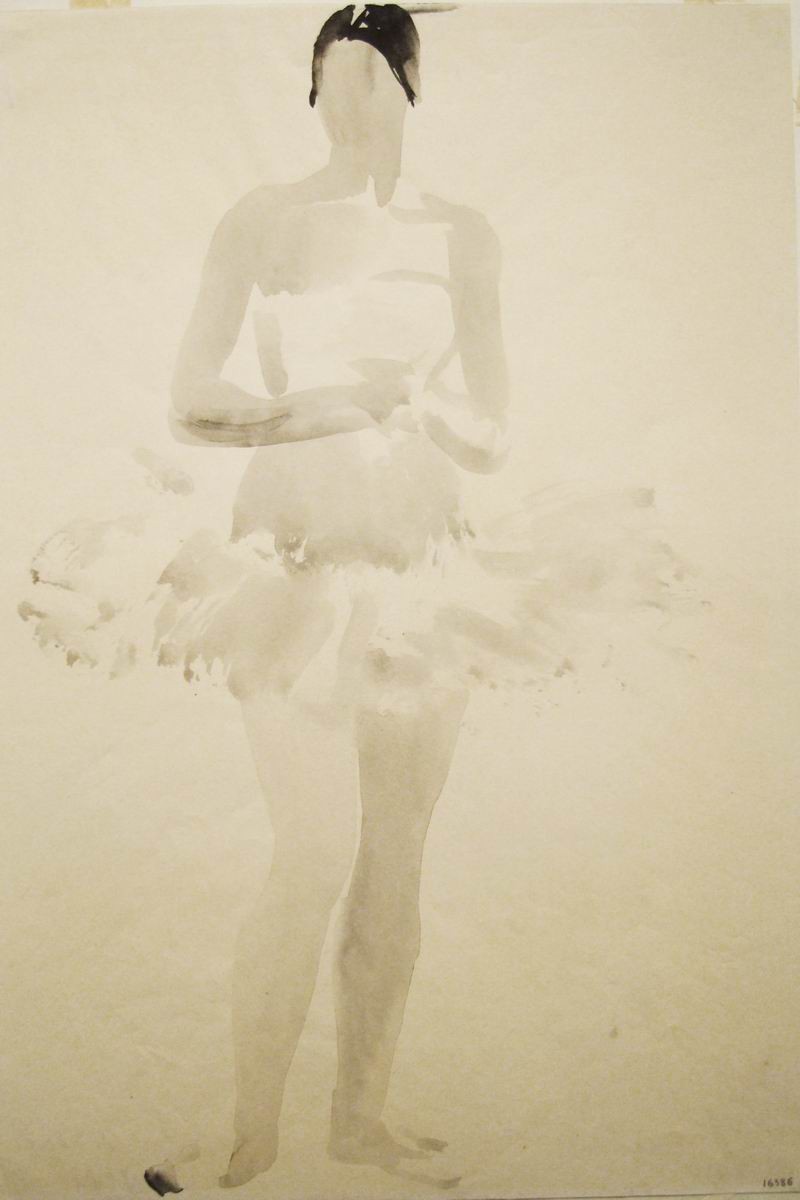 Танцовщица (Балерина), Vladimir Lebedev, 1927