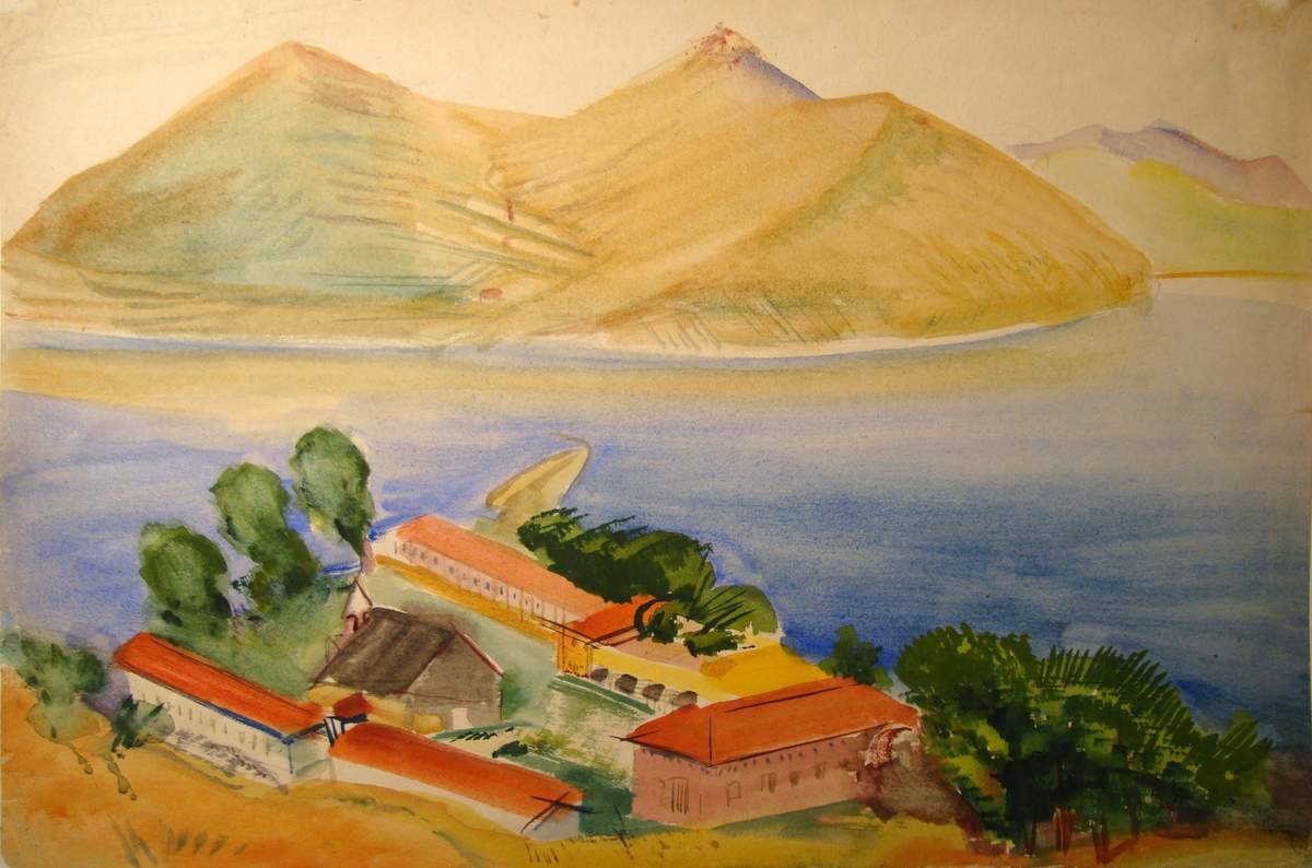 На озере Севан, Pavel Kuznetsov, 1930