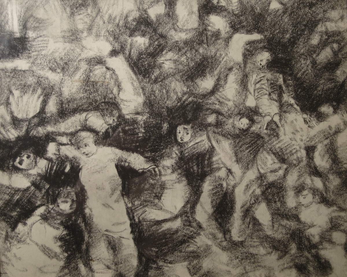 Воскрешение мертвых, Vasily Chekrygin, 1922