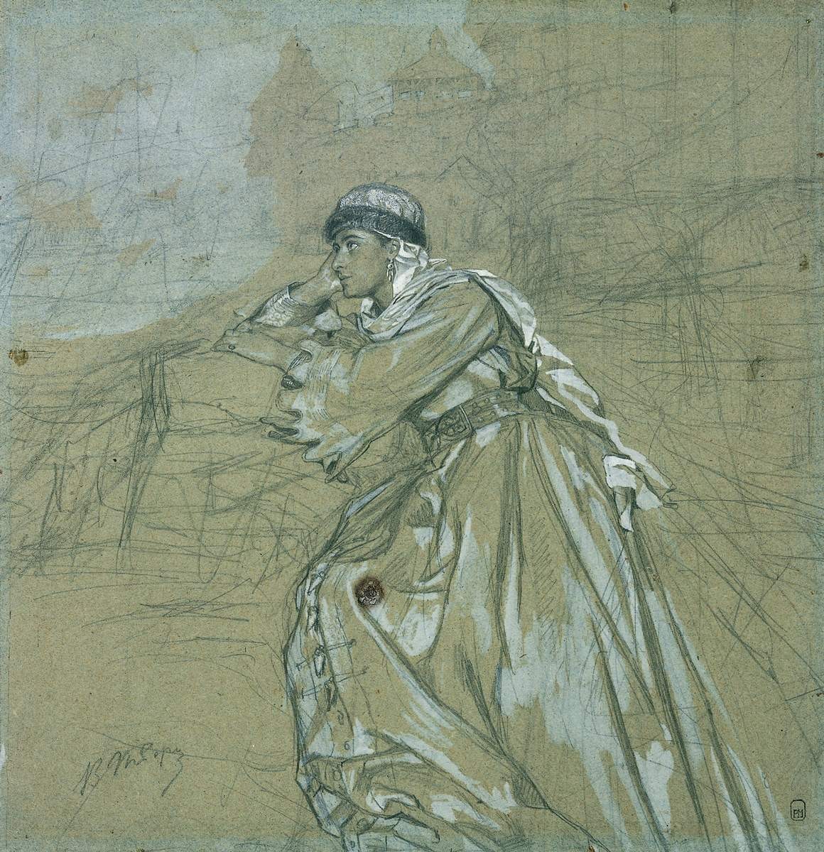 Плач Ярославны, Vyacheslav Schwarz, 1866