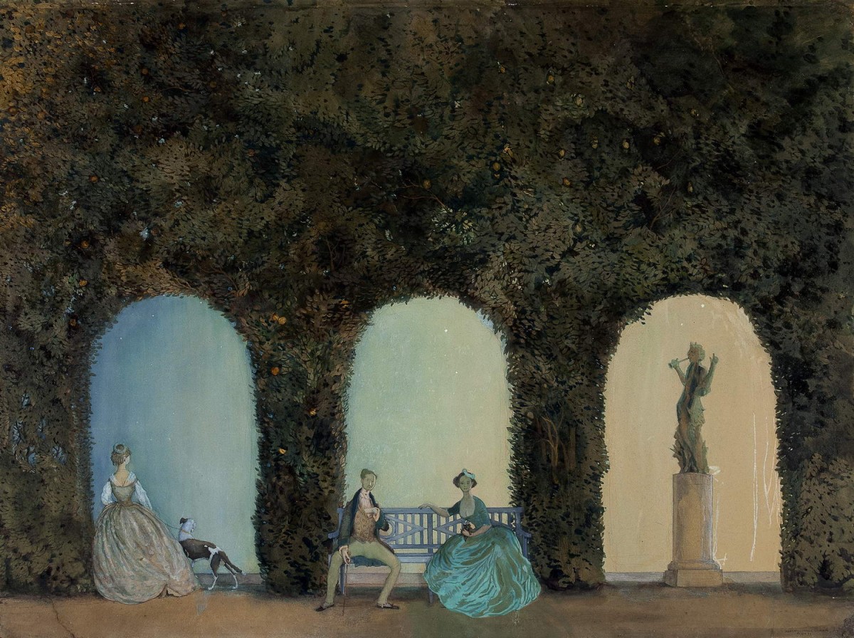 Боскет, Konstantin Somov, 1898-1899
