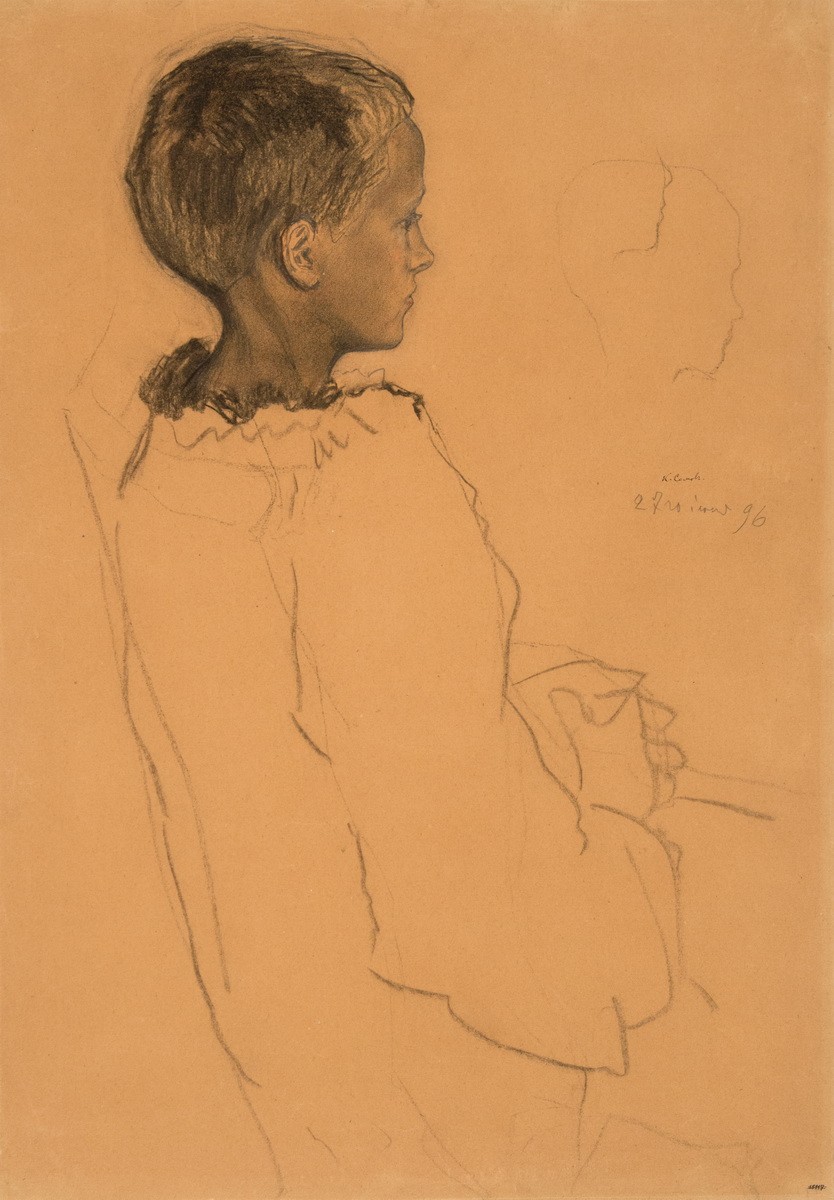 Детский портрет, Konstantin Somov, 1896