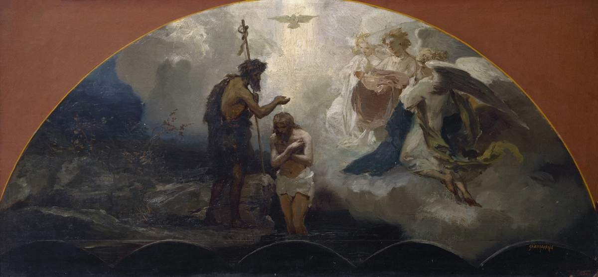 Крещение Господне, Henryk Siemiradzki, 1878