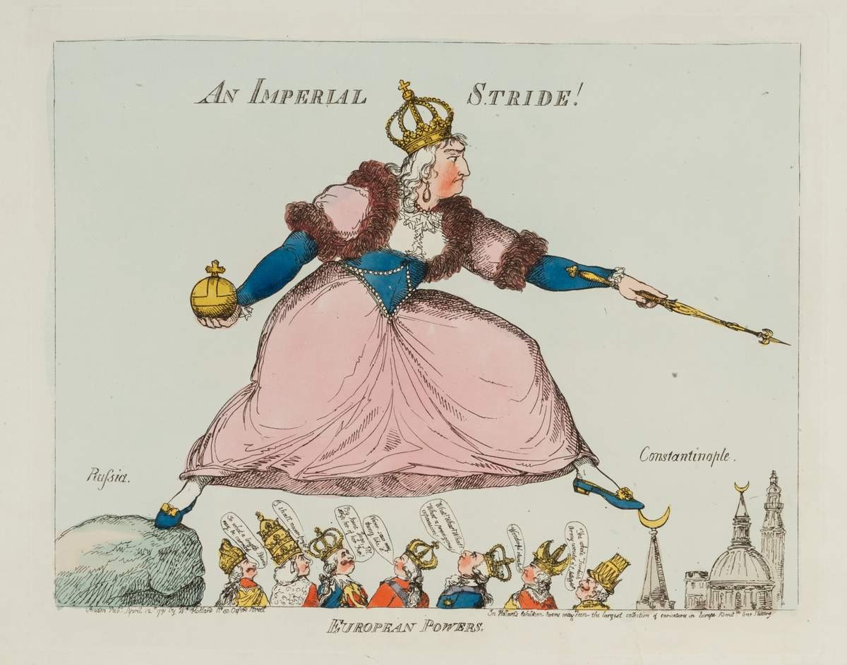 Имперский шаг, Байрон Джордж Фредерик, 1791