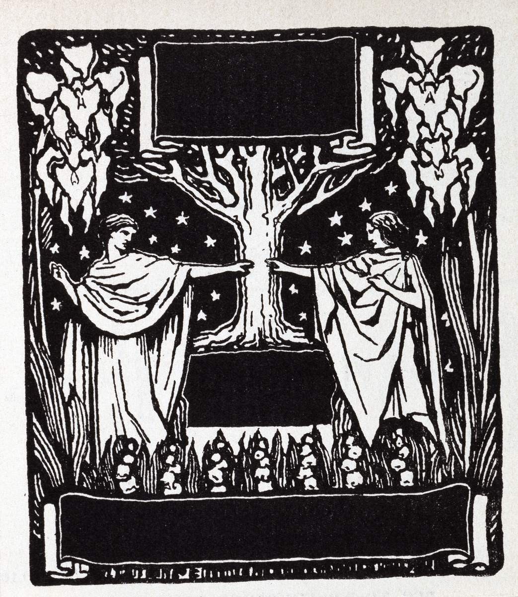 Д. С. Мережковский. Двойная бездна, Eugene Lanceray, 1901