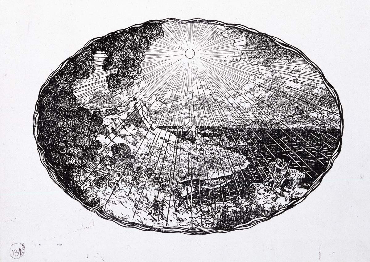 Гимн солнцу, Eugene Lanceray, 1904