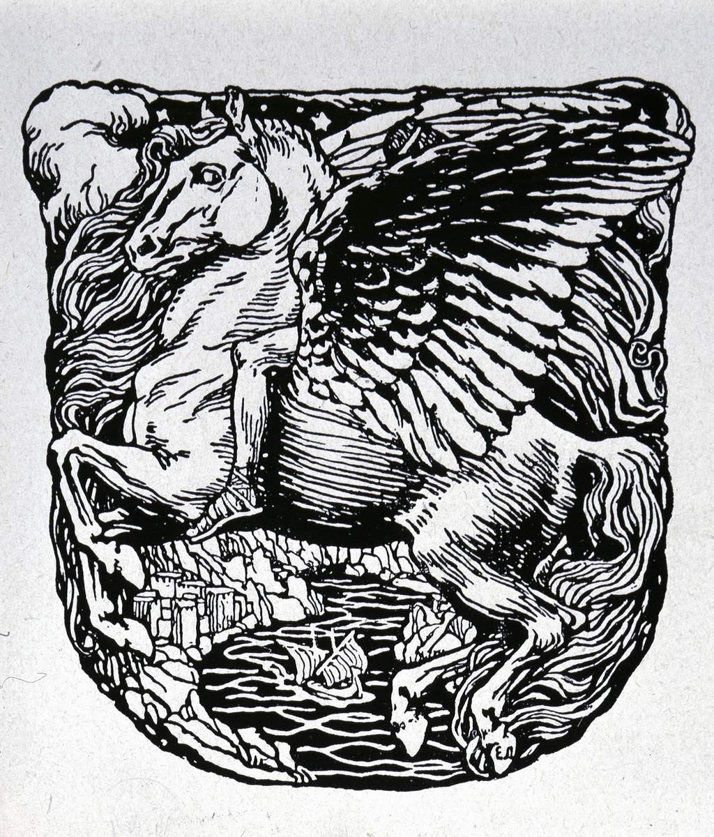 Пегас, Eugene Lanceray, 1900