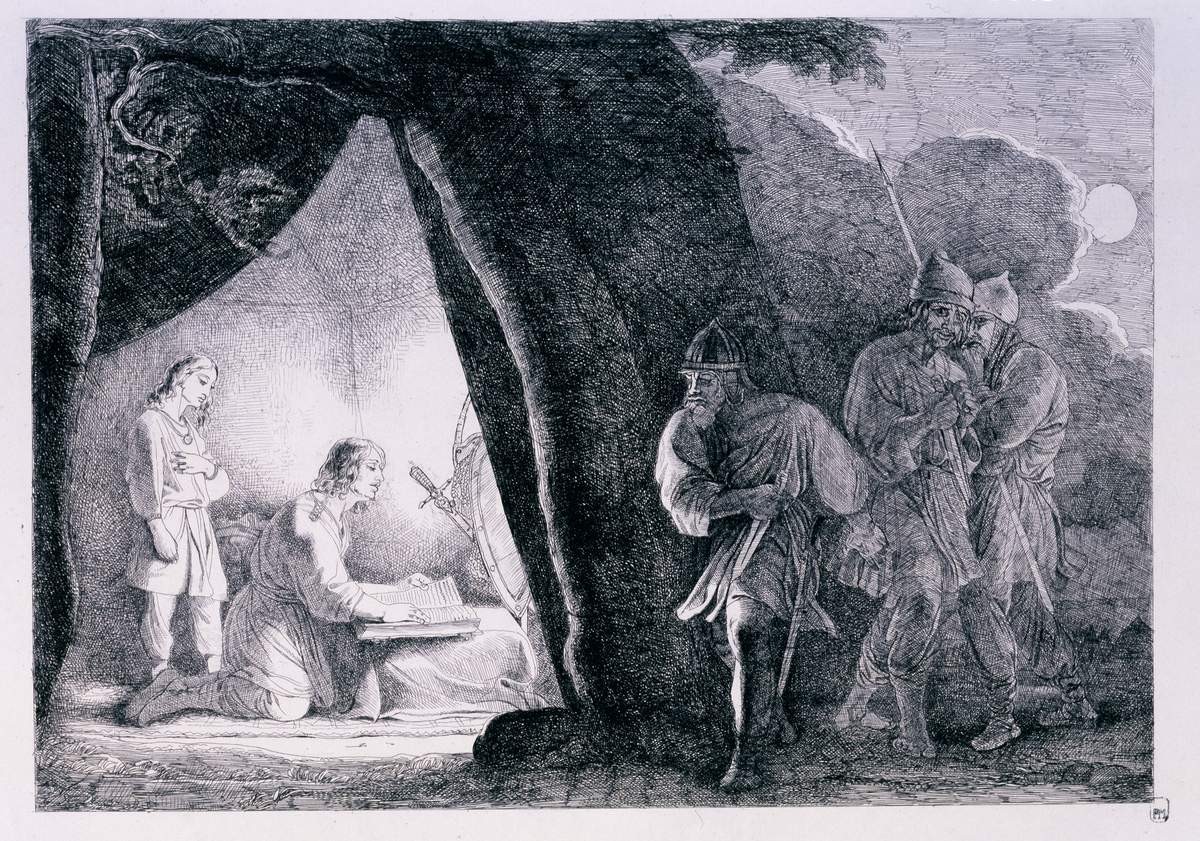 Убиение Бориса, Fedor Antonovich Bruni, 1835–1838