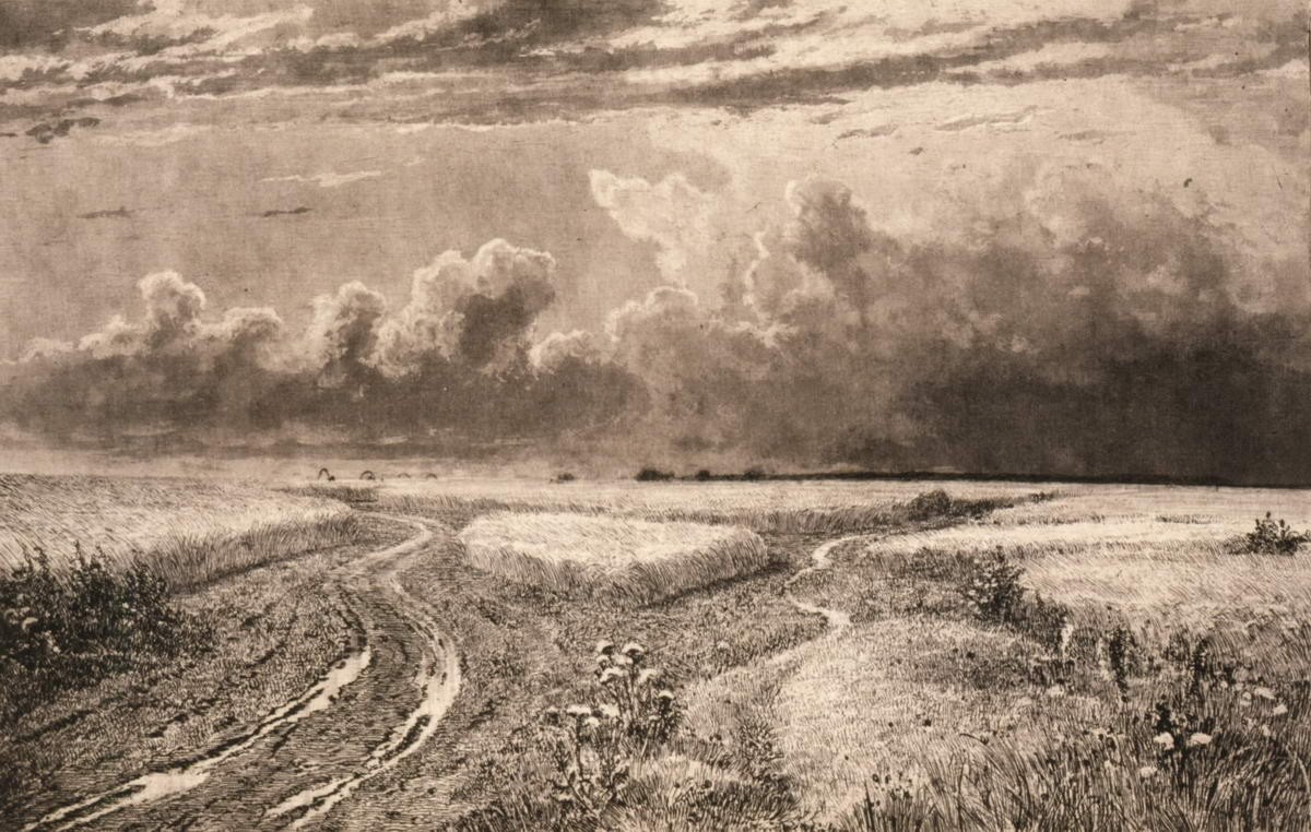 Рожь, Ivan Shishkin, 1892