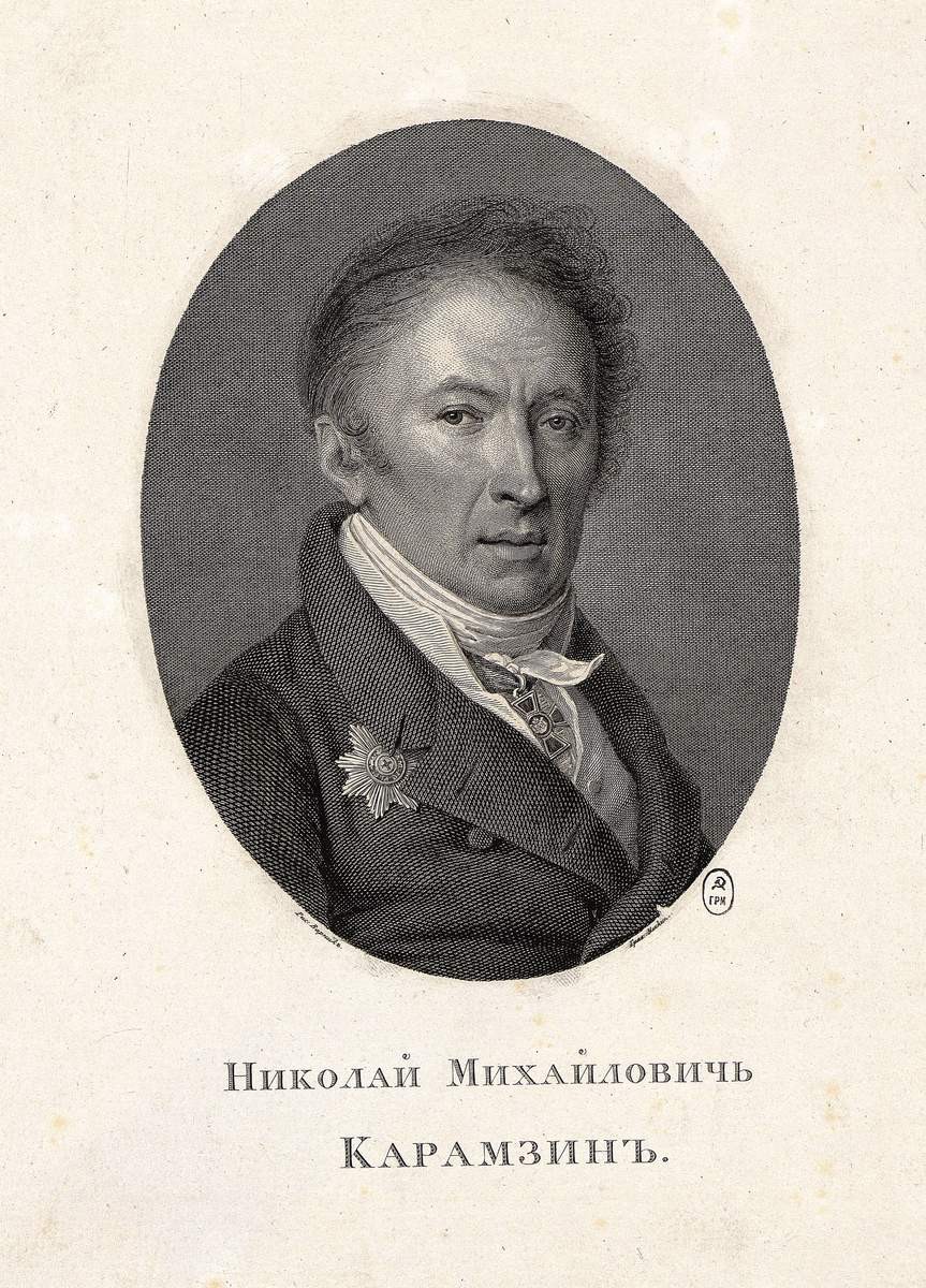 Николай Михайлович Карамзин, Nikolay Ivanovich Utkin, 1818–1819