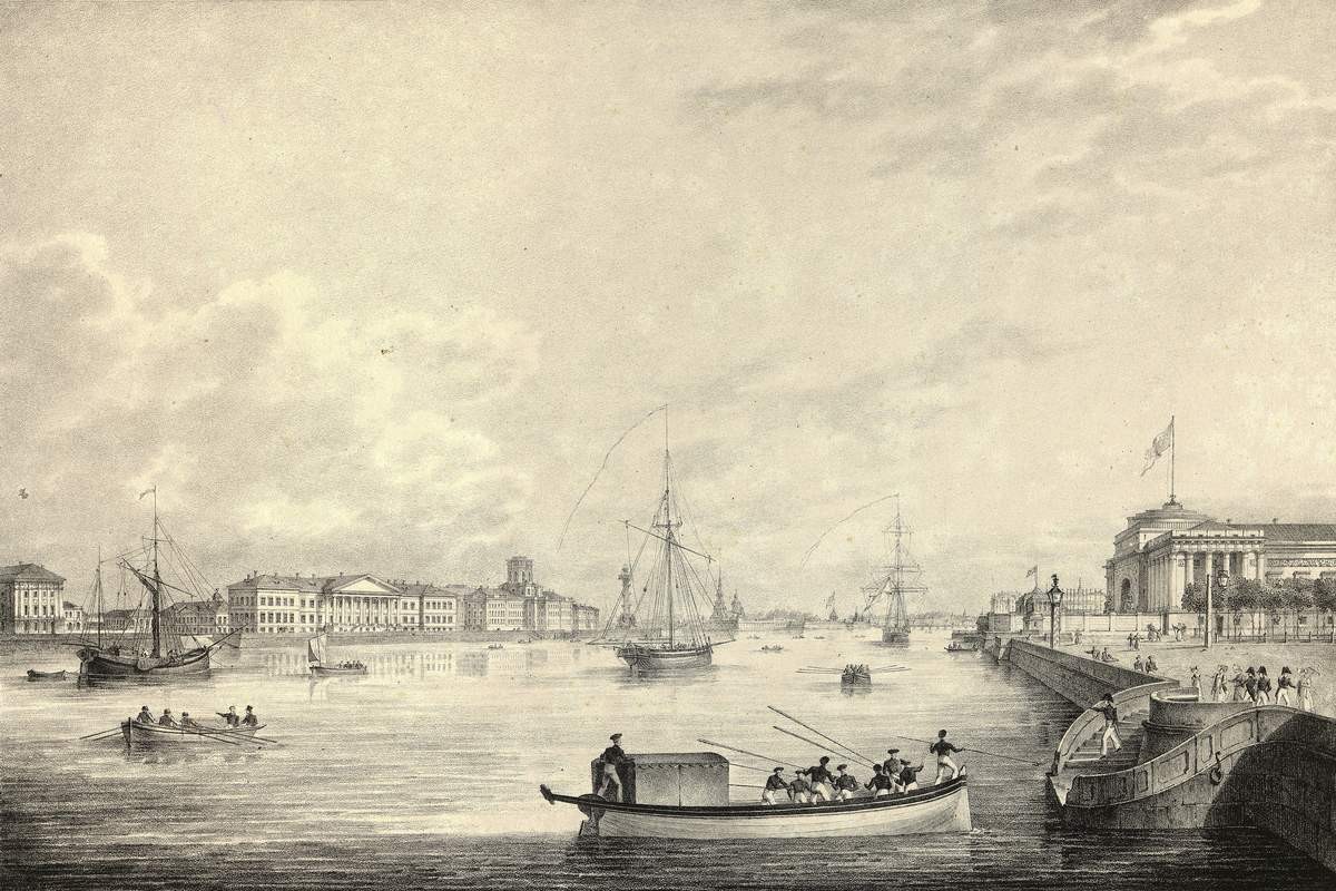 Нева, Karl Beggrov, 1820s (?)