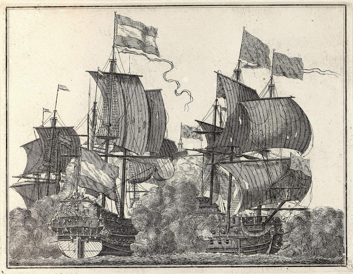 Морской бой, 18th–19th century (?)