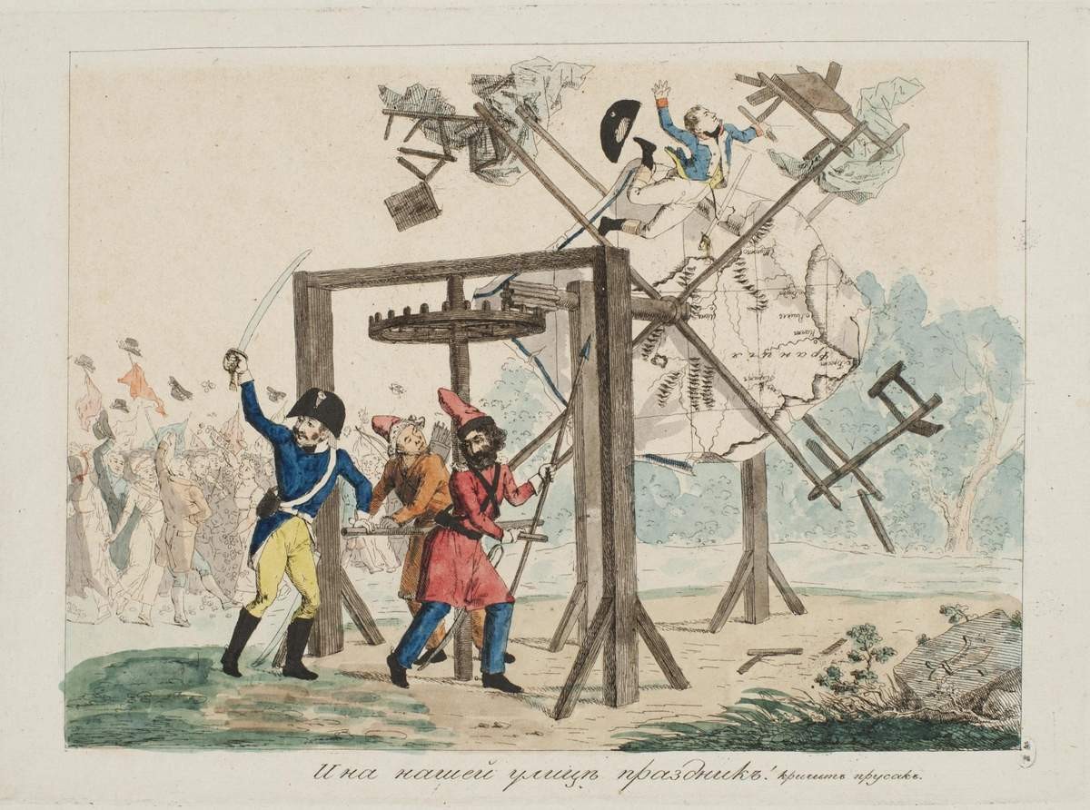 И на нашей улице праздник! Кричит пруссак, Alexey Venetsianov, 1813