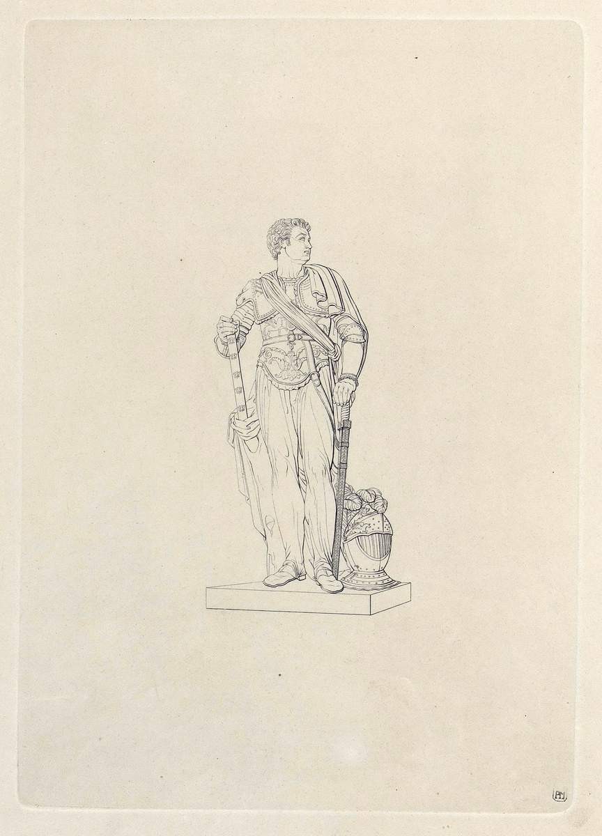Статуя Г. А. Потемкина-Таврического, Konstantin Afanasyev, late 1830s