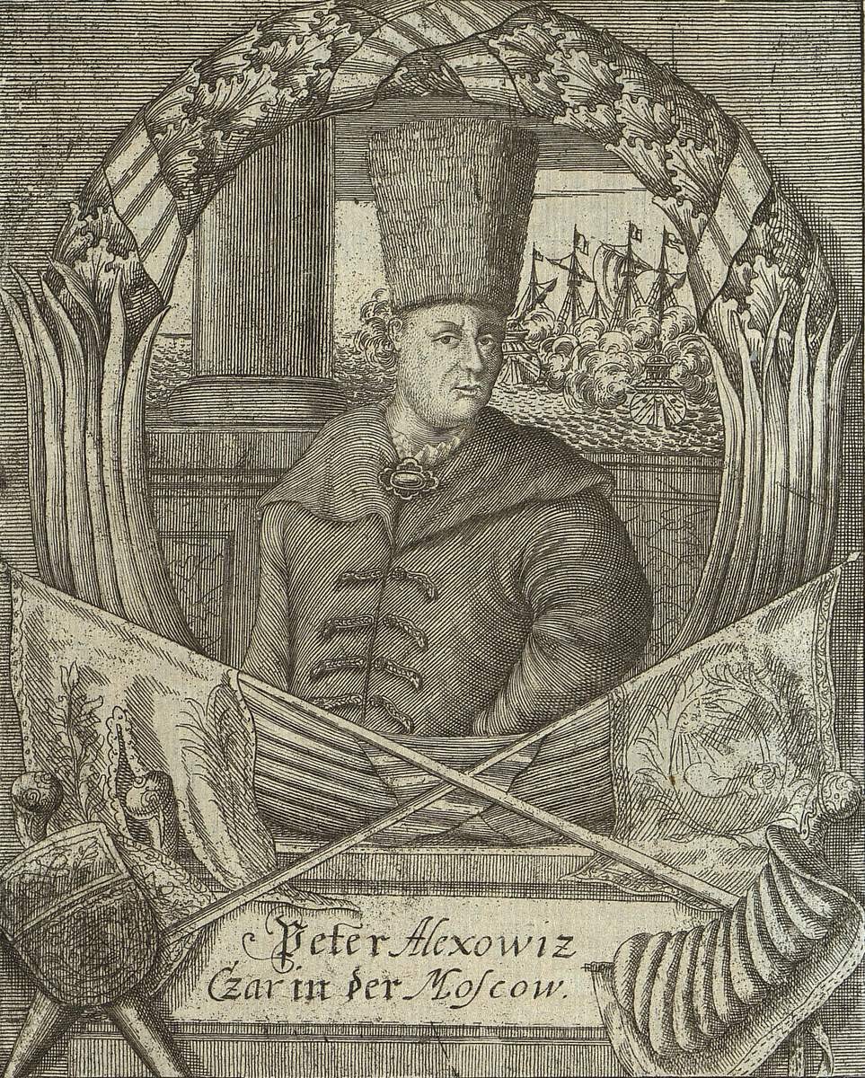 Портрет Петра I, late 17th century (?)