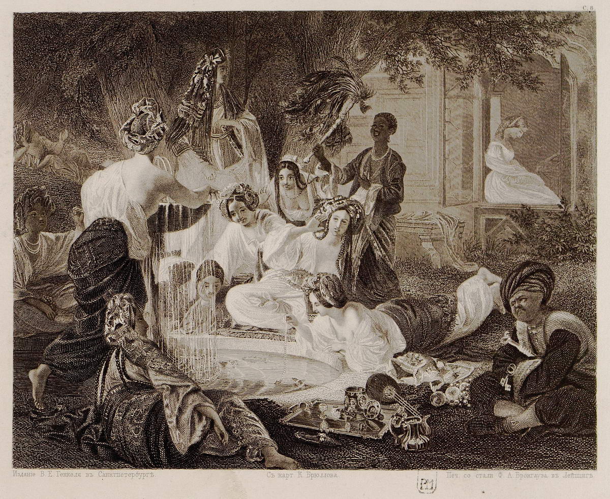 Неизвестный художник. Бахчисарайский фонтан - Виртуальный Pусский музей