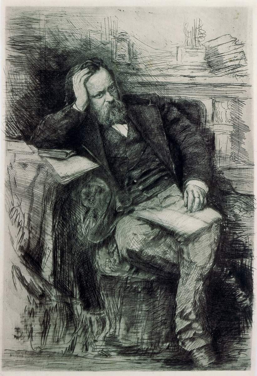 Портрет А. И. Герцена, Vasily Mate, 1903