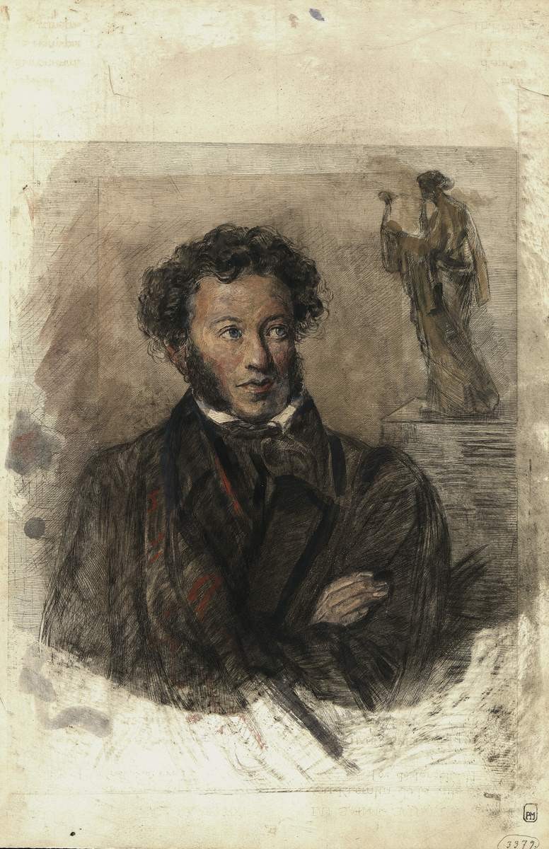 Портрет А. С. Пушкина, Vasily Mate, 1899 (?)