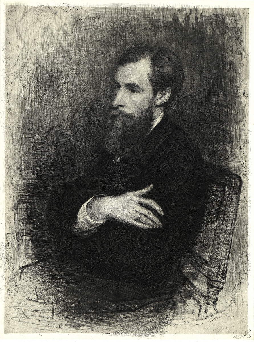Портрет П. М. Третьякова, Vasily Mate, 1894