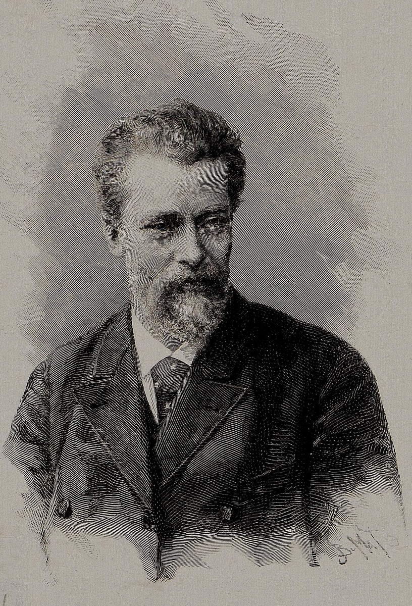 Портрет В. Е. Маковского, Vasily Mate, 1893