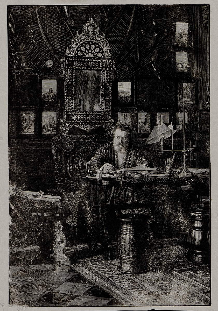 Портрет Зичи М. А., Vasily Mate, 1893
