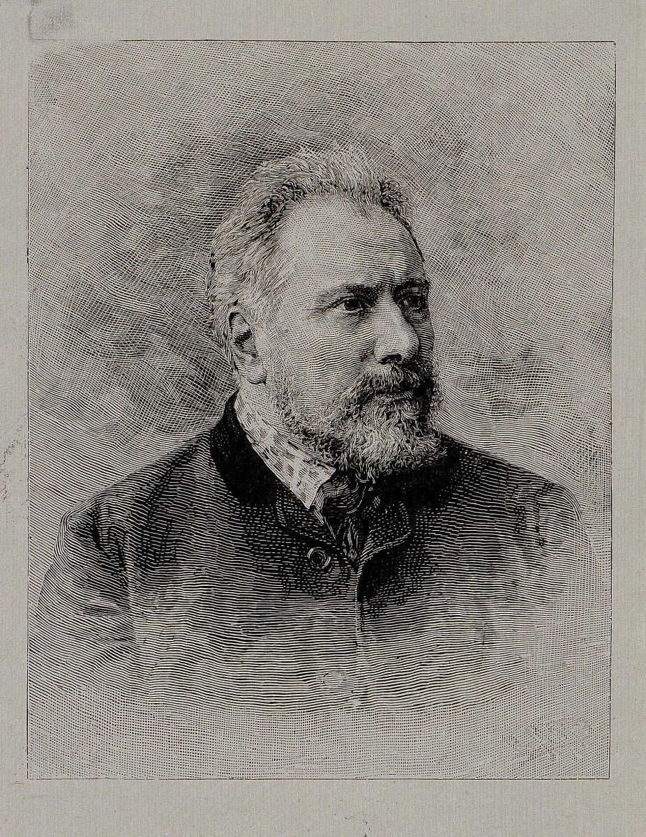 Портрет Лескова Н. С., Vasily Mate, 1895