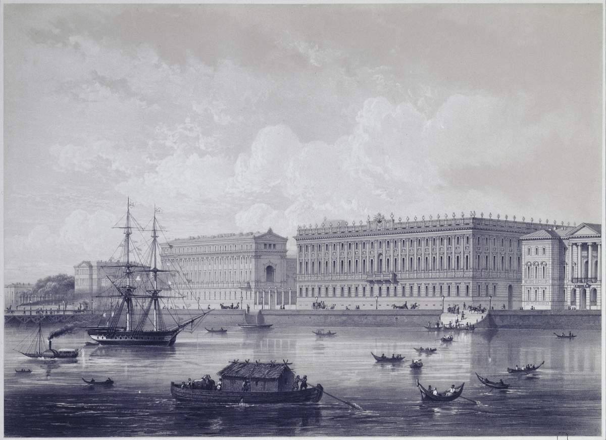 Мраморный дворец, Жакотте Жан, 1840-1850