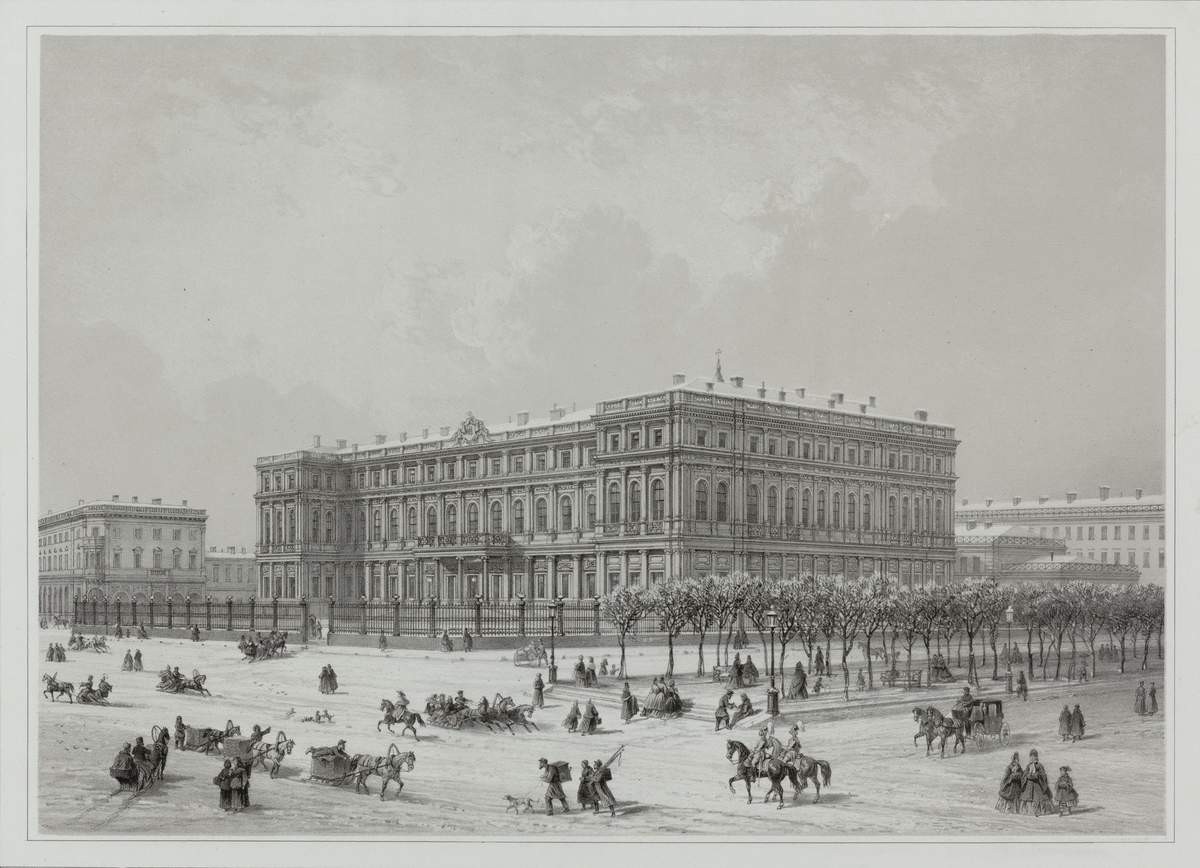 Николаевский дворец, Zhan Zhakotte, 1840-1850
